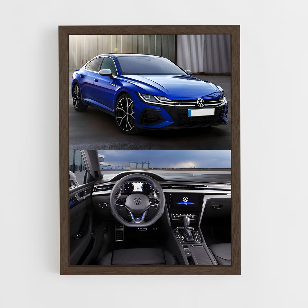 Poster Visionnaire Arteon – affiche Volkswagen (vue 5)